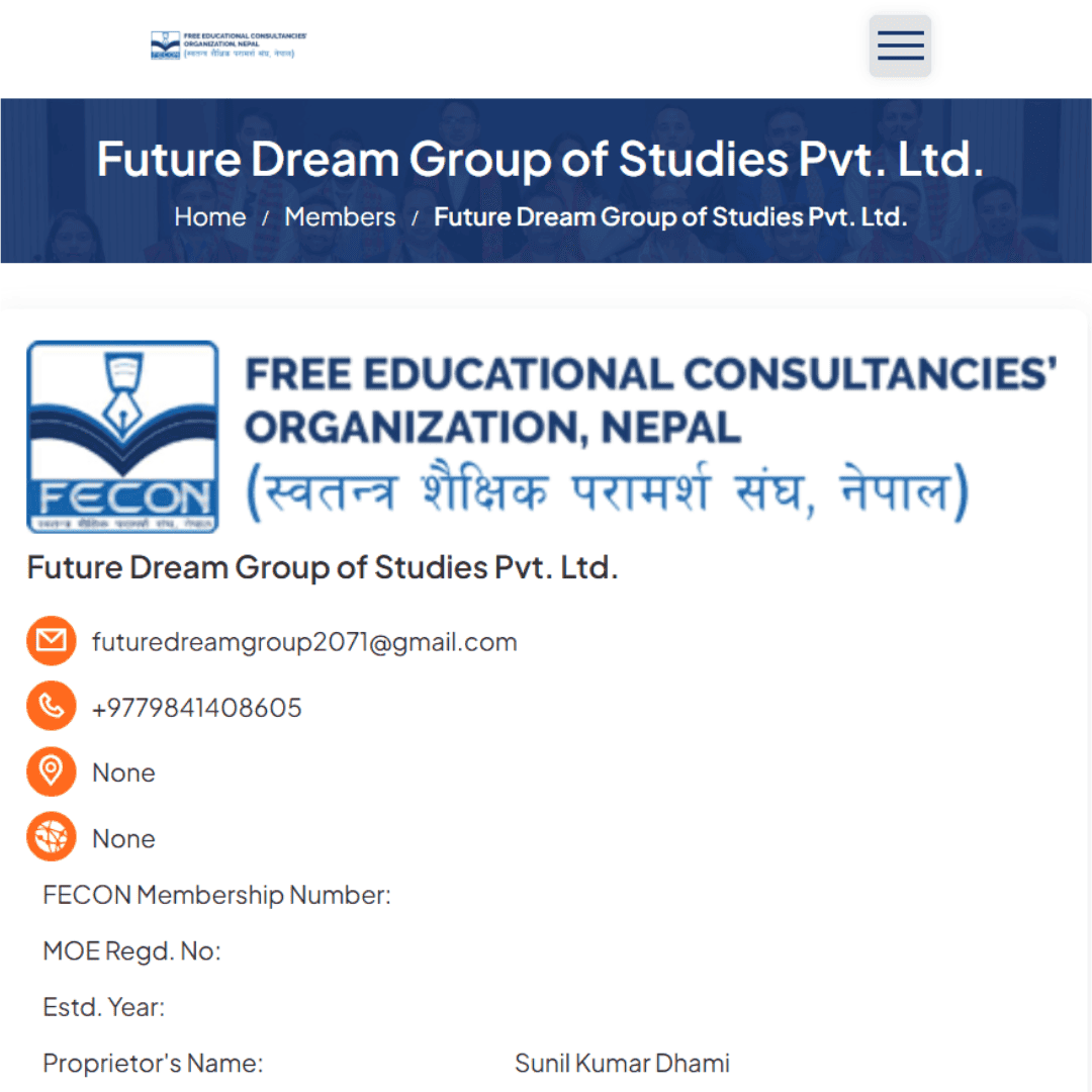 Future Dream Group of Studies